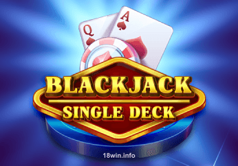 Hình ảnh minh họa cho trò chơi Backjack Single Deck tại 18win